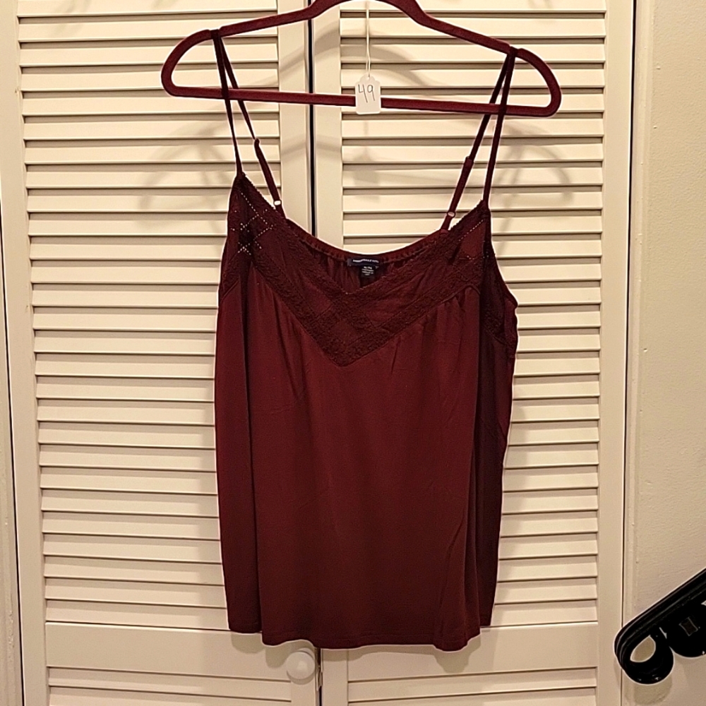 American Eagle Outfitters Tank top Maroon